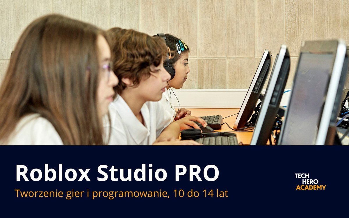 Roblox Studio PRO, Tworzenie gier i programowanie, 10 do 14 lat
