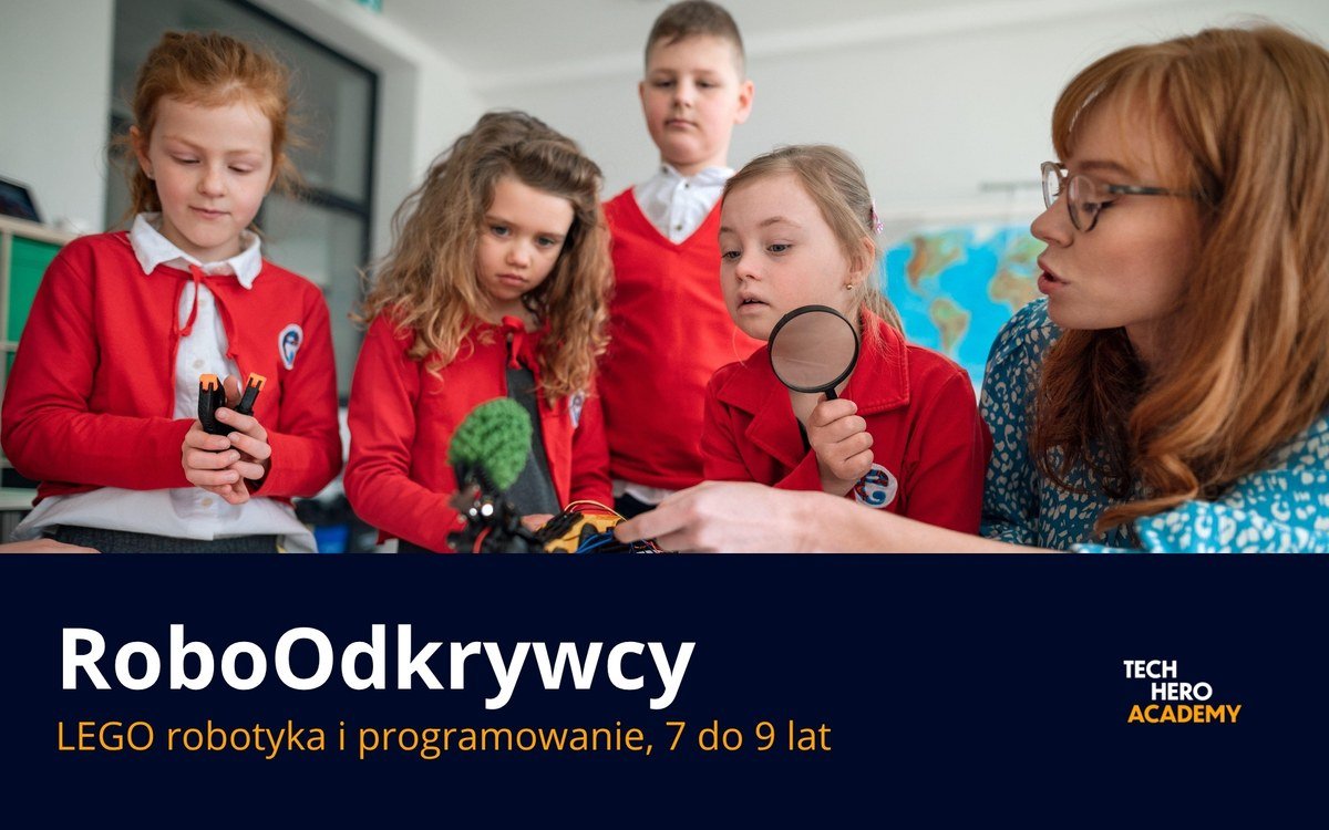 RoboOdkrywcy, LEGO robotyka i programowanie, 7 do 9 lat